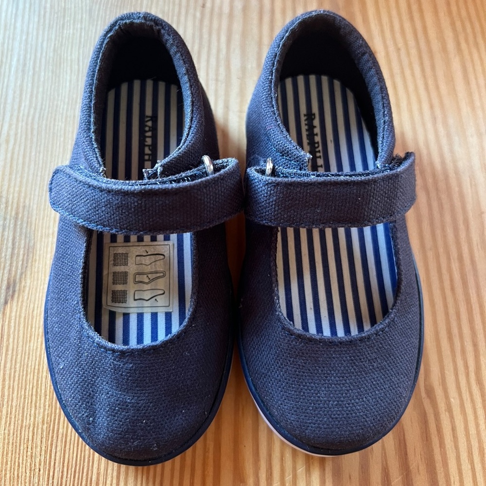 POLO by Ralph Lauren Navy Blue Mary Jane Shoes-Toddler Size 5